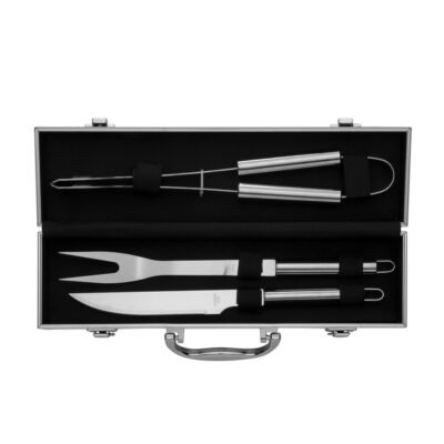 Kit Churrasco maleta de alumínio