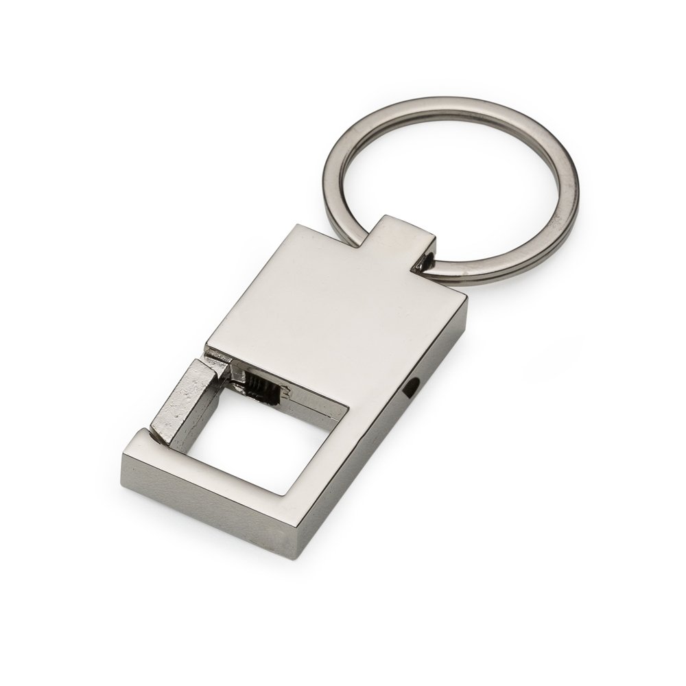 Chaveiro Metal Mosquetão personalizado com logo - imagem 4