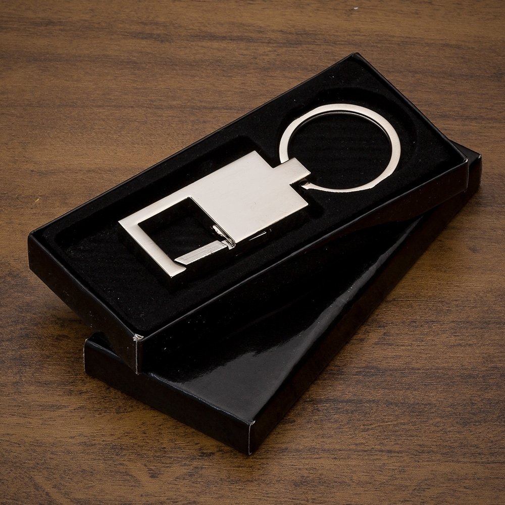 Chaveiro Metal Mosquetão personalizado com logo - imagem 6