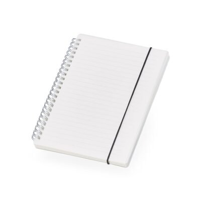 Caderno A5 Plástico c/ elástico