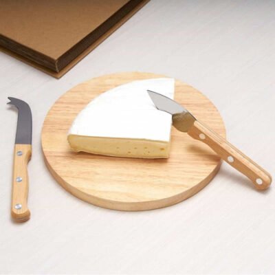 Kit Queijo 3 Peças c/ embalagem de papelão