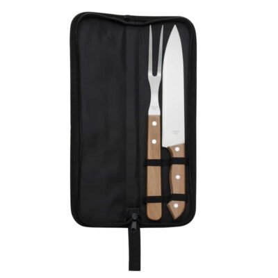 Kit Churrasco 2 Peças c/ Estojo com alça