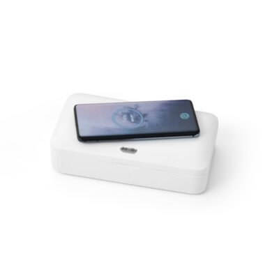 Caixa esterilizadora UV com carregador wireless Fast