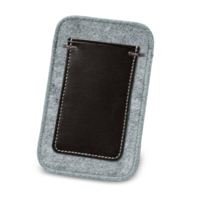 Bolsa para celular com couro sintético
