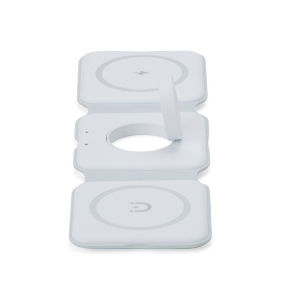 Carregador Sem Fio Magnético Triplo Para Apple - Image 4
