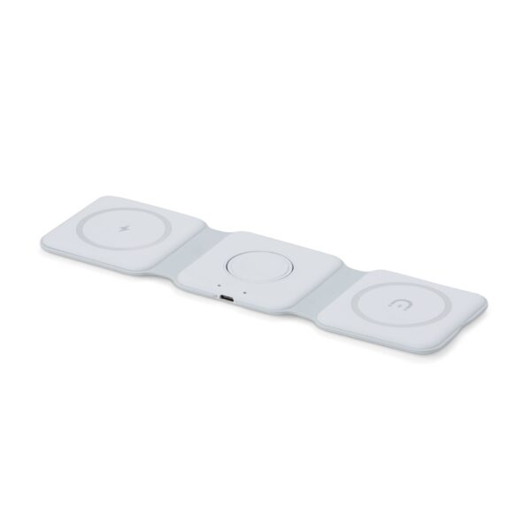 Carregador Sem Fio Magnético Triplo Para Apple - Image 3