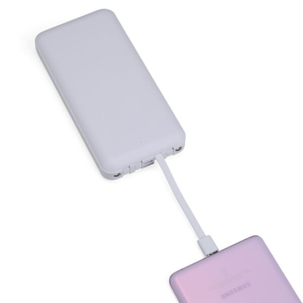 Power Bank 10.000mAh com Lanterna e Multissaídas - Imagem 6