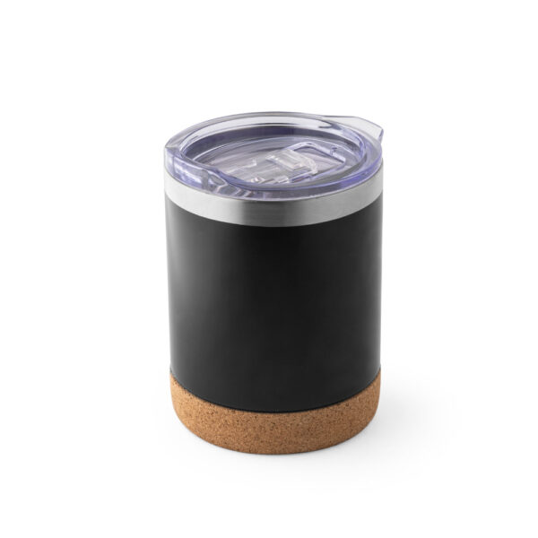Copo térmico de viagem em aço inox 400 mL