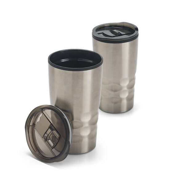 Copo térmico de viagem em aço inox e PP - Image 5