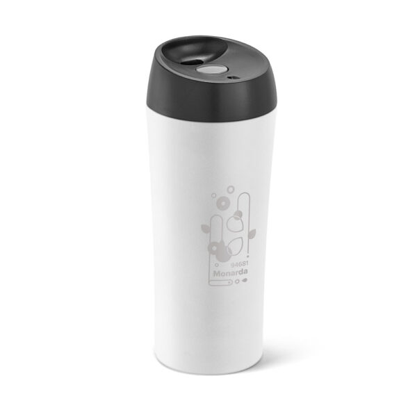 Copo térmico para viagem em aço inox e PP 470 mL - Image 3