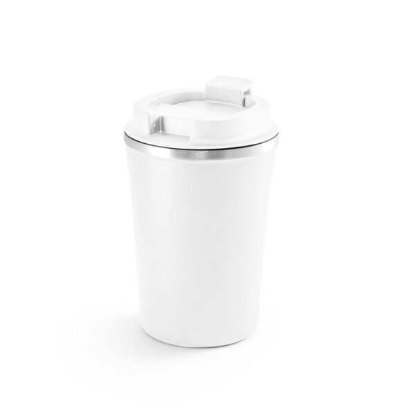 Copo térmico de viagem em aço inox e PP 470 mL - Image 2