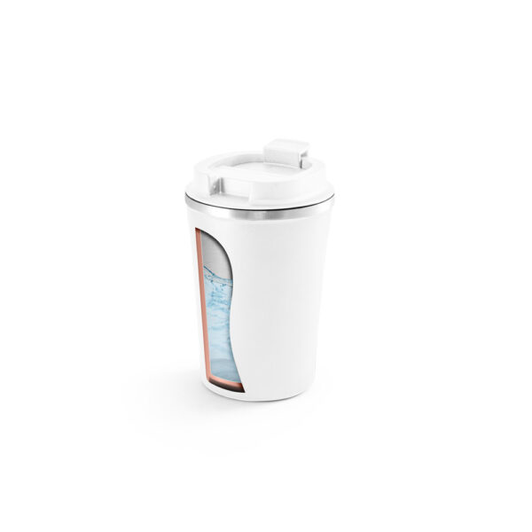 Copo térmico de viagem em aço inox e PP 470 mL - Image 4