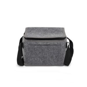 Bolsa térmica feita em feltro