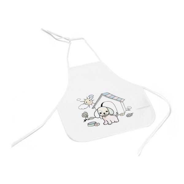 Avental de criança para colorir em non-woven - Imagem 3