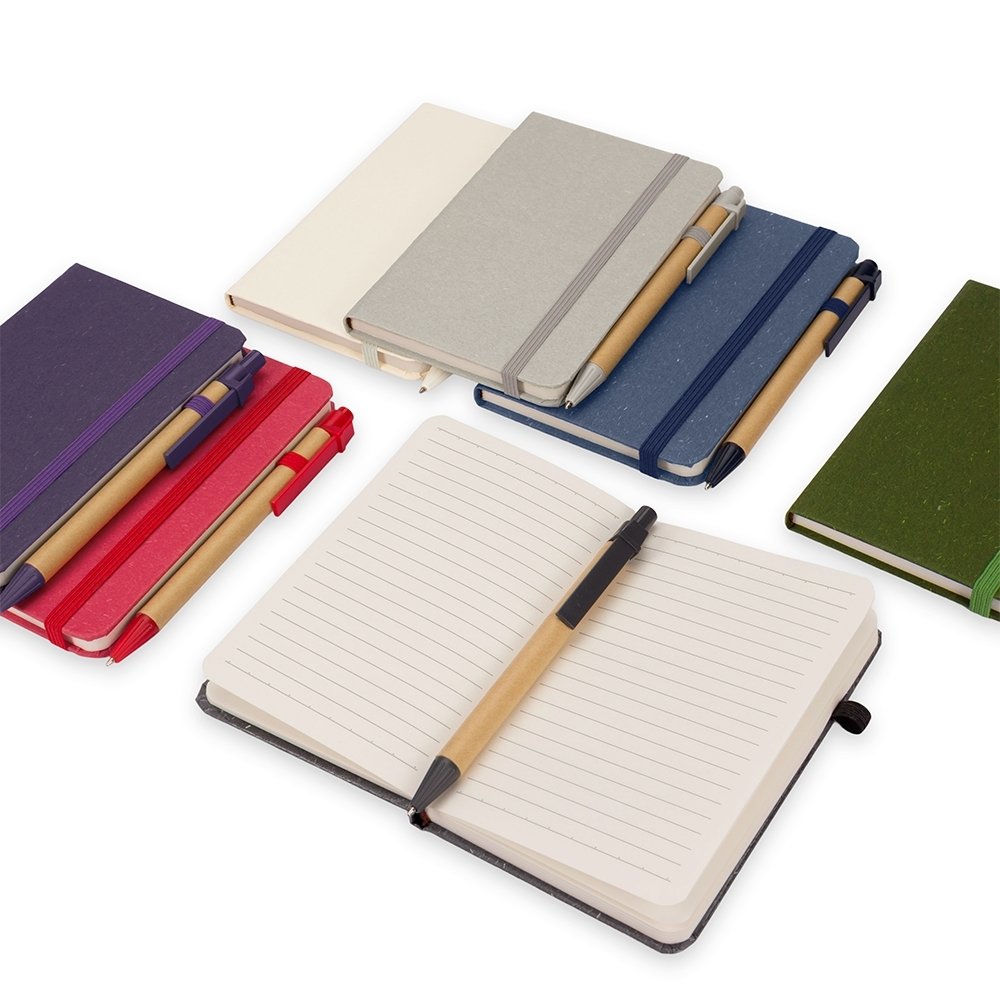 Caderneta Palha de Trigo com Caneta - Imagem 4