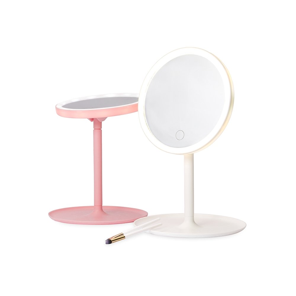 Espelho de Mesa Plástico com LED - Imagem 3