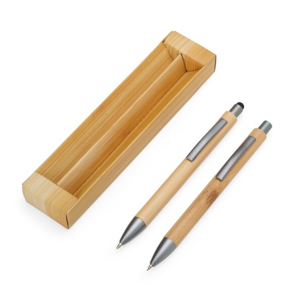 Kit Ecológico Caneta e Lapiseira Bambu - Image 6