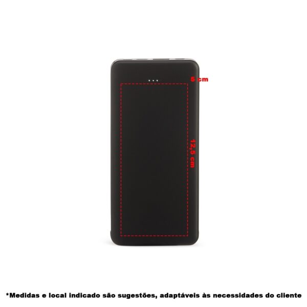 Power Bank 10.000mAh com Indicador LED - Image 2