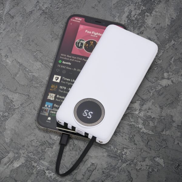 Power Bank 10.000mAh com Lanterna e Multissaídas - Image 5
