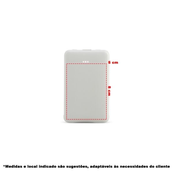 Power Bank Plástico 5.000mAh - Imagem 2