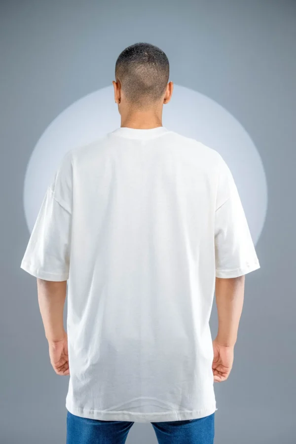 Camiseta Oversized Off White - (240g/m²) - Imagem 5