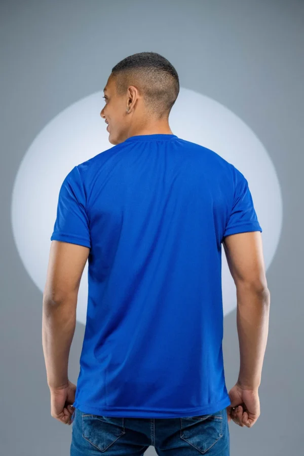 Camiseta Dry Fit Azul Royal - Imagem 6