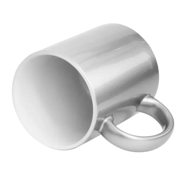 Caneca Metalizada Nacional Prata - 325ml - Imagem 2