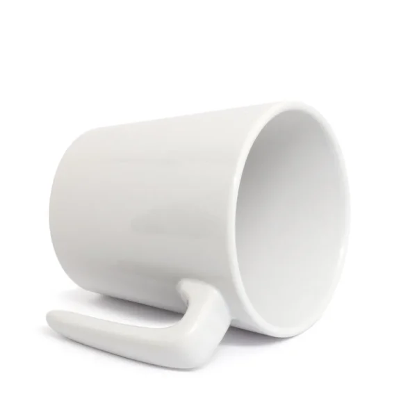 Caneca Branca para Sublimação com Alça Spyke - 295ml - Imagem 2