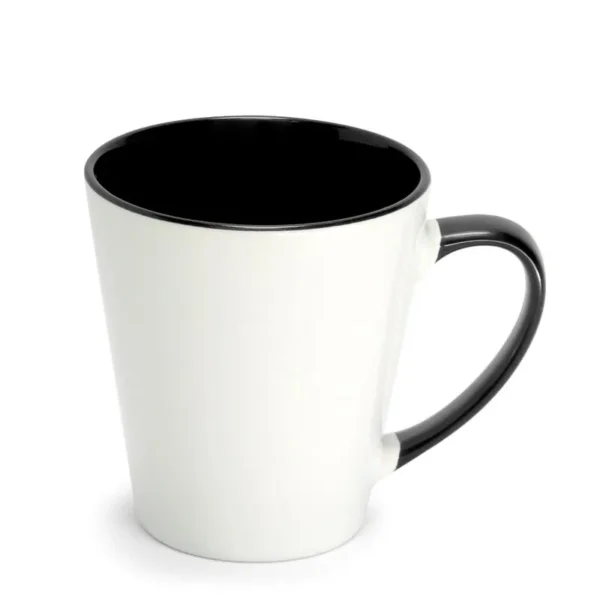 Caneca Cônica para Sublimação de Cerâmica Branca com Alça - Imagem 16
