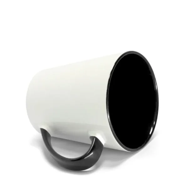Caneca Cônica para Sublimação de Cerâmica Branca com Alça - Imagem 15
