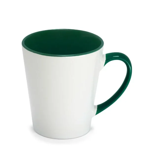 Caneca Cônica para Sublimação de Cerâmica Branca com Alça - Imagem 10