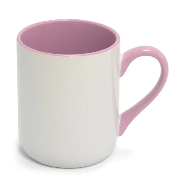 Caneca Imperial Cerâmica para Sublimação com Alça e Interior Colorido - 325ml - Imagem 9
