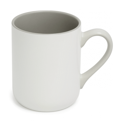 Caneca Imperial Cerâmica para Sublimação com Alça e Interior Colorido - 325ml