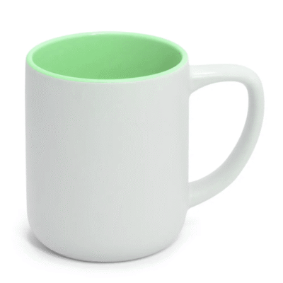 Caneca Cerâmica Branca para Sublimação Matte Interior