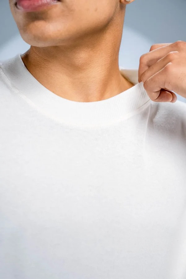 Camiseta Oversized Off White - (240g/m²) - Imagem 7