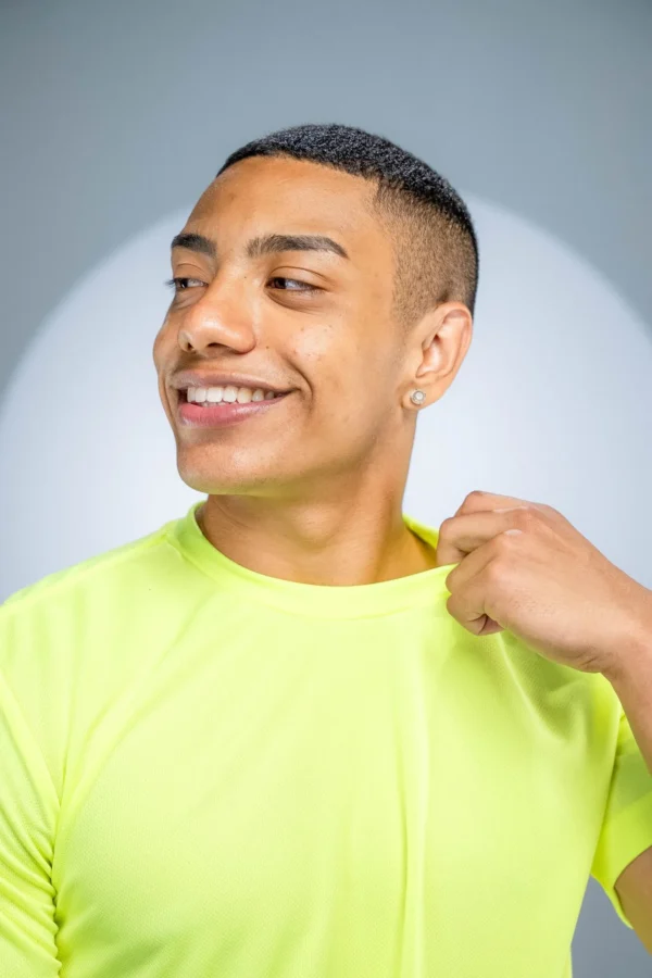 Camiseta Dry Fit Amarelo Flúor - Imagem 7