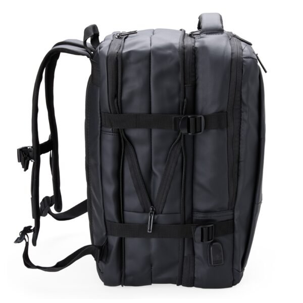 Mochila Expansível de Couro Sintético 36 Litros - Imagem 6