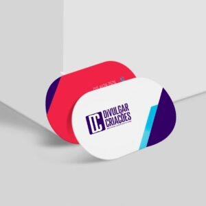 Cartão de Visita com Laminação Fosca