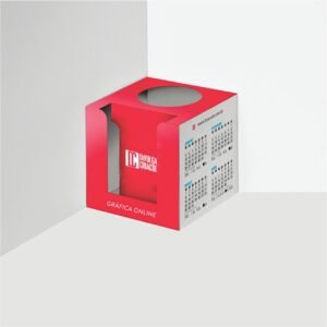 Calendário de Mesa Cubo