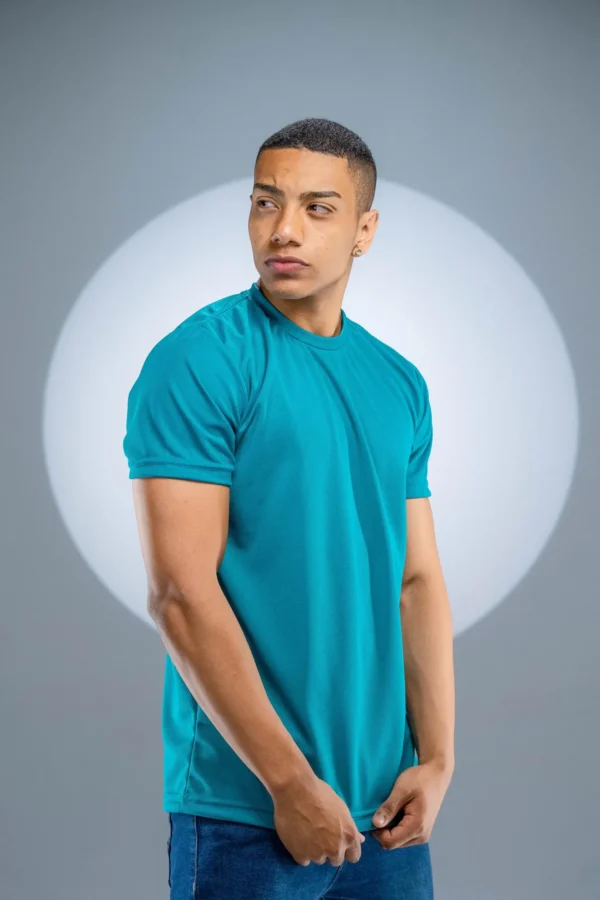 Camiseta Dry Fit Verde Musgo - Imagem 6