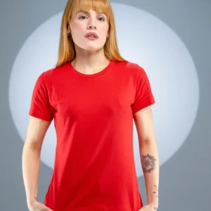 Baby Look Vermelha-( 165g/m²)