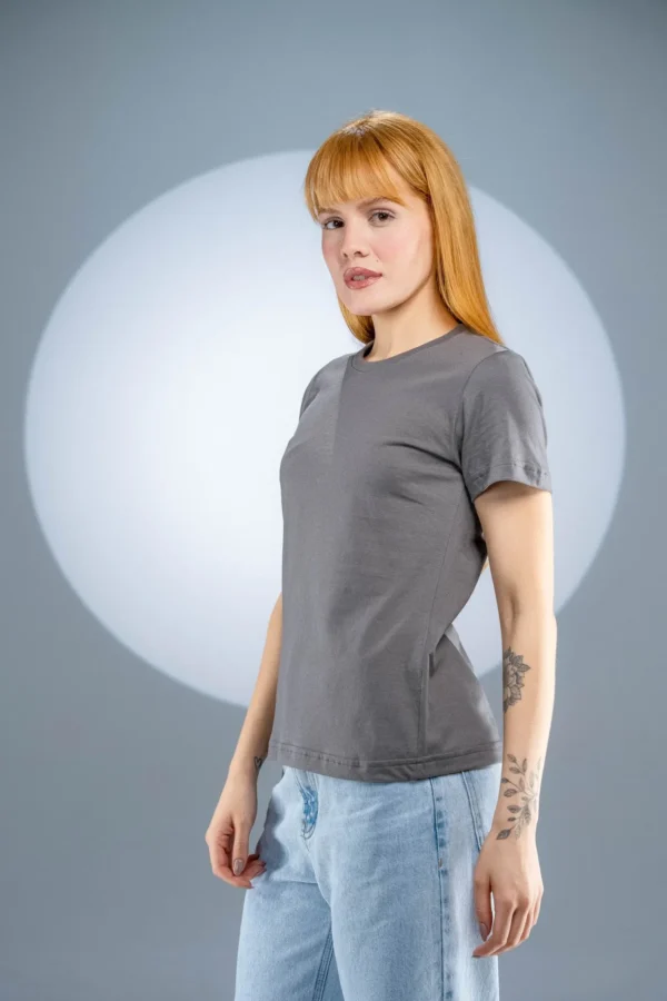 Baby Look Cinza Chumbo-(165g/m²) - Imagem 8