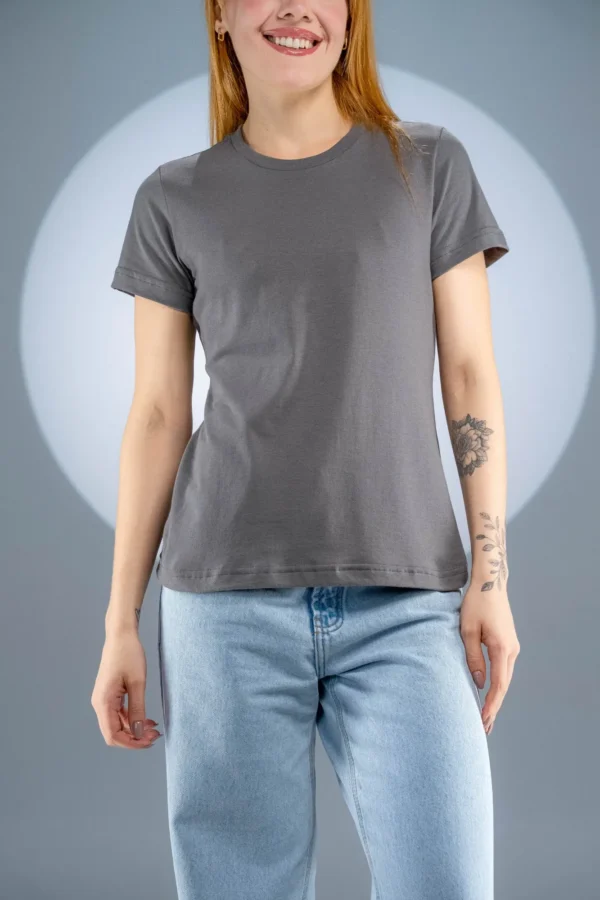 Baby Look Cinza Chumbo-(165g/m²) - Imagem 6