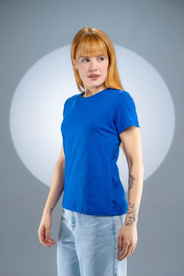 Baby Look Azul Royal-(165g/m²) - Imagem 9