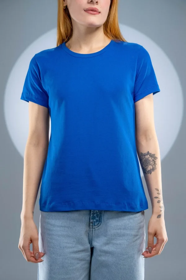 Baby Look Azul Royal-(165g/m²) - Imagem 7