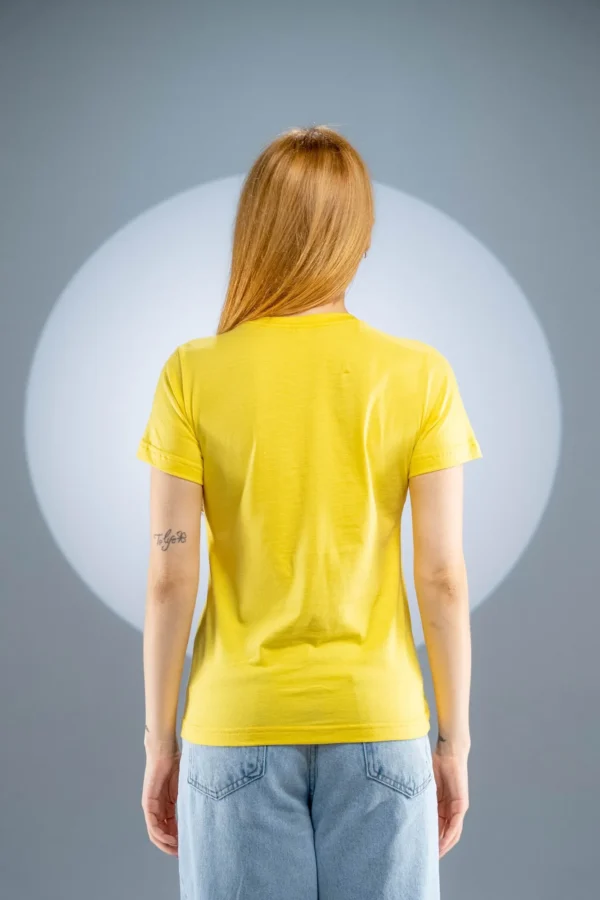 Baby Look Amarelo Canário-(165g/m²) - Imagem 7