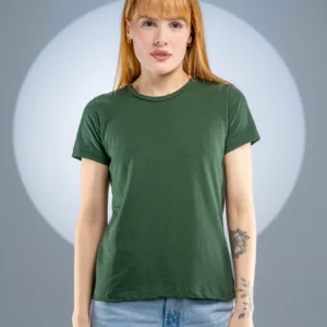 Baby Look Verde Musgo-( 165g/m²)
