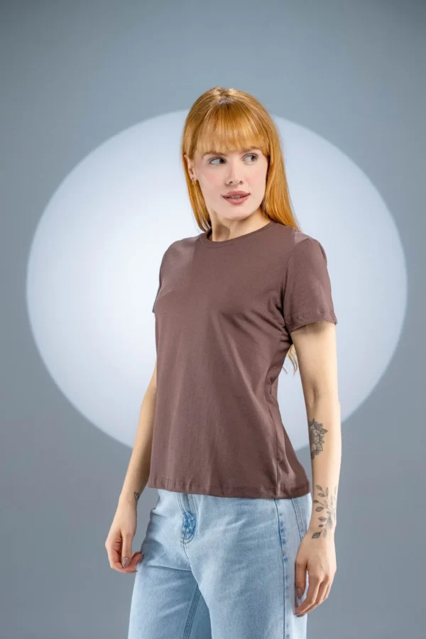 Baby Look Marrom-(165g/m²) - Imagem 8
