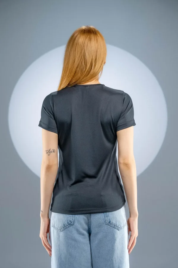 Baby Look Dry Fit Preta - Imagem 7