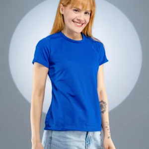 Baby Look Dry Fit Azul Royal